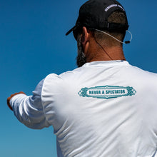 Load image into Gallery viewer, SPF Long Sleeve Performance Shirt (White)